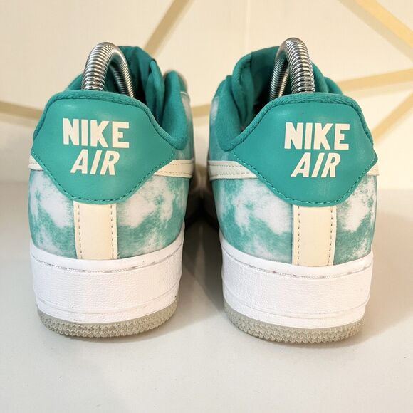 Nike By You Air Force 1 Low 'Cozi' Teal DN4164-991 Sz W 8/M 6 Shoes- Worn once - Picture 4 of 14